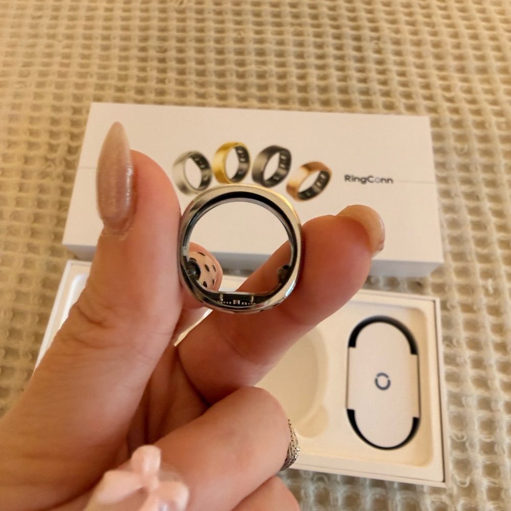RingConn Smart Ring Set - Silver - Picture 4 of 10